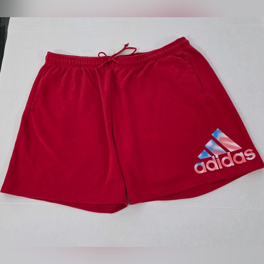 Adidas Red Shorts